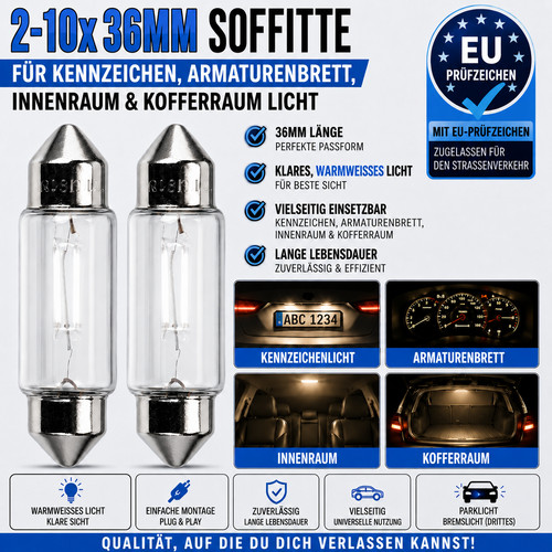 36mm soffitte c5w 12v - 36mm,