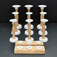 Villeroy Boch Kerzenhalter Leuchter WOOD & MORE 4 Größen zur Wahl NEU