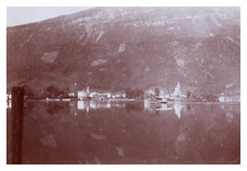 Italie, Province Trentin, Vue de Riva, Vintage print, circa 1890 Tirage vintage 