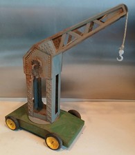 Altes Blechspielzeug  Kran