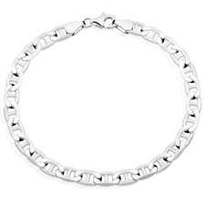 Stegpanzerarmband 5,5 mm 925