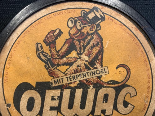 Ddr bakelitdose hartglanz - ddr,