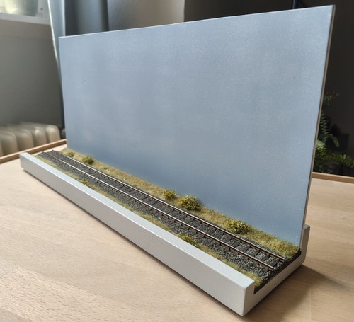 Spur präsentations diorama - spur, präsentations-diorama