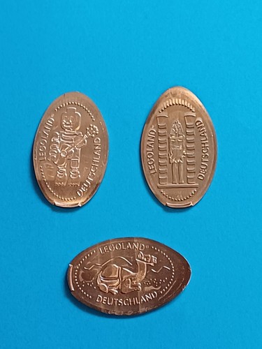 Elongated coins legoland - elongated,