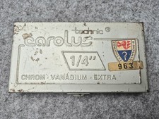 Carolus Technic  1/4 Zoll Nr. 4004.77 GEDORE Steckschlüsselsatz Ratschenkasten