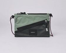 Sandqvist DAN Lightweight Umhängetasche - Dusty / Night Green - Neu mit Etikett