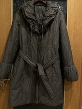 Taifun Gr.38 Mantel Winter Jacke Khaki Braun Top!