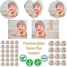 Tortenaufleger Tortenbild Fototorte Muffins Cake individuell Wunschtext und Foto