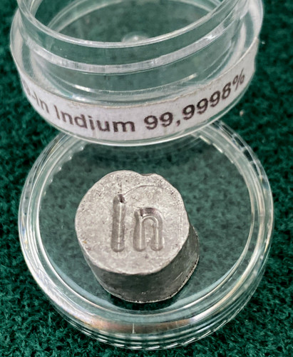 Indium metall hochrein - indium,