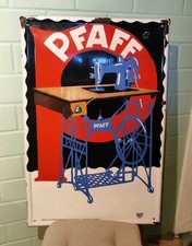 Emailschild pfaff nähmaschine - pfaff,