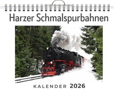 Harzer Schmalspurbahnen Lily Schäfer Kalender Deutsch 2026 FlipFlop