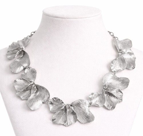 Statement kette silberfarben - kette,