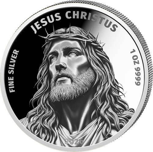 Silbermünze jesus christus - christus, 1