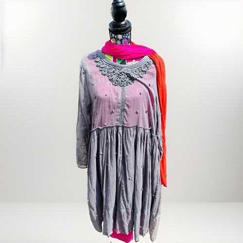 Ewa walla kleid grau - walla, kleid,