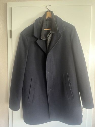 Dunkelblauer mantel herren - herren, mit