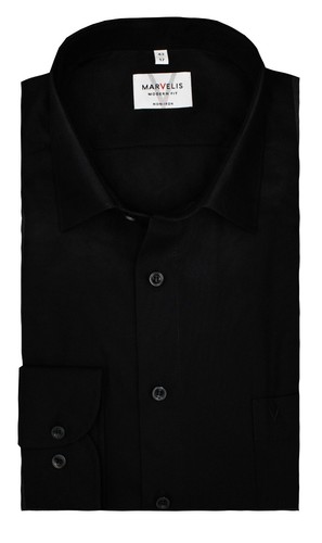 Marvelis hemd schwarz - marvelis,
