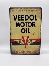 Blechschild Veedol Motor Oil