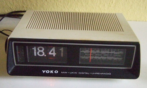 Yoko clockradio vintage - clockradio,