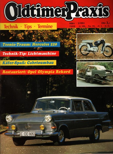 Zeitschrift oldtimer praxis 3 - zeitschrift, #3