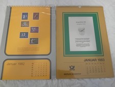 Briefmarkenkalender ab 1982 (