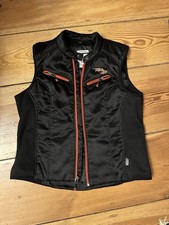 ?Damen Orig Harley Davidson Thermo Weste schw klassischer Style Größe L  warm?