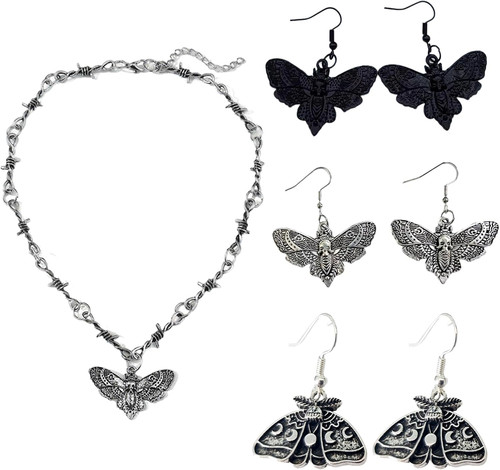Gothic schmuck set teilig - gothic,
