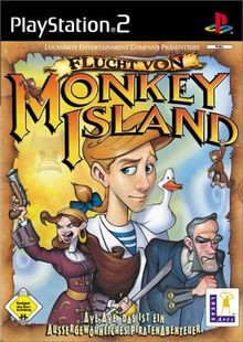 Flucht von monkey island - monkey,