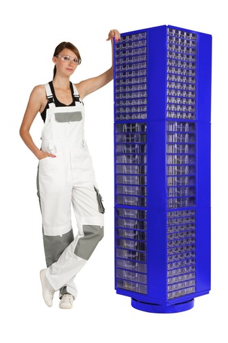 Kleinteilemagazin mit 336