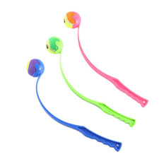 Werfer Interaktives Hundespielzeug Tennisball Wurf Hunde Ballschleuder Spielzeug