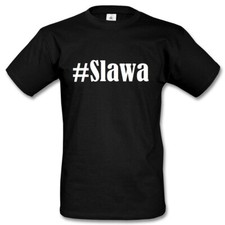 T-Shirt #Slawa Hashtag Raute