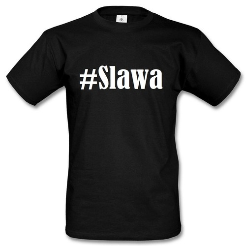 Shirt slawa hashtag - #slawa, raute