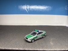 Herpa 045834 - Polizei Baden-Württemberg  MB E-Klasse (W211) silber/grün