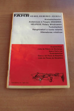 Ersatzteilliste FAHR