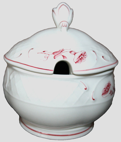 Val rouge zuckerdose villeroy - val,