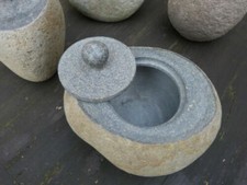 echter Natur Fluß Stein als