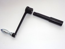 Handkurbel für Hilma Hydraulik Schraubstock B200 Sechskant SW24 Deckel
