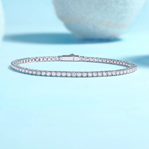 3ct tennis armband weißgold - 3ct,