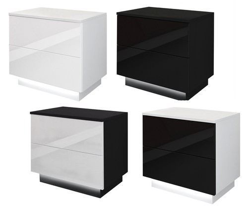Led nachtschrank nachtkonsole - led,