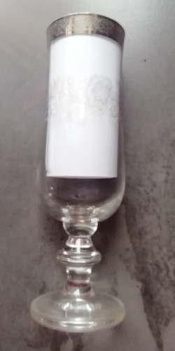 Sektglas murano medici - medici, mit