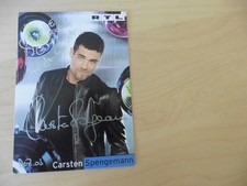 Carsten Spengemann  - Autogrammkarte - RTL - dsds -
