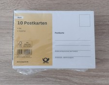 150 weiße Postkarten A6 mit