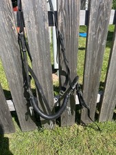 Kappzaum Leder COB / Nasenriemen / Metallringe