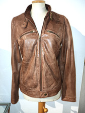 TCM Lederjacke echt Leder Lammnappa cognac braun 38 neuwertig