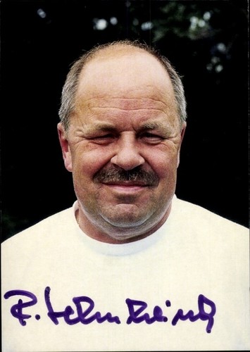 Autogrammkarte betreuer frank - autogrammkarte,