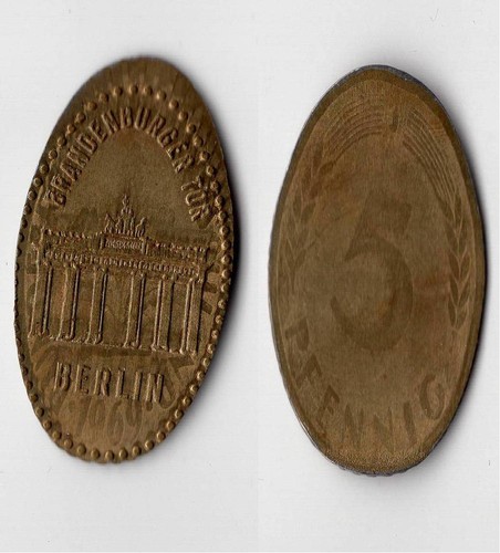 Elongated coin berlin - coin,