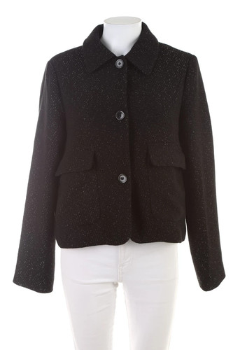 Opus shacket jacke - m, schwarz
