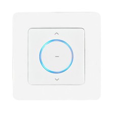 ROMOTEC Rolladenmotor Rohrmotor 1-Kanal Funk-Wandschalter mit int. Funkempfänger