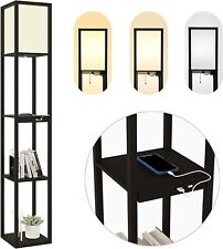 Stehlampe mit Regalen, 3 Farbentemperatur, 3 Schichten