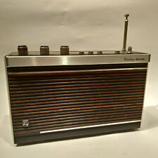 Vintage Kofferradio Philips Rally de Luxe Typ 22 RL 380 mit intakter Antenne