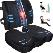 Sitzkissen Orthopädisch für Bürostuhl, Lendenwirbelkissen Sitzkissen Bürostuhl